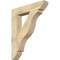 Ekena Millwork Funston Slat Rough Sawn Bracket, Douglas Fir, 6"W x 34"D x 42"H BKT06X34X42FST06RDF - alternate 1